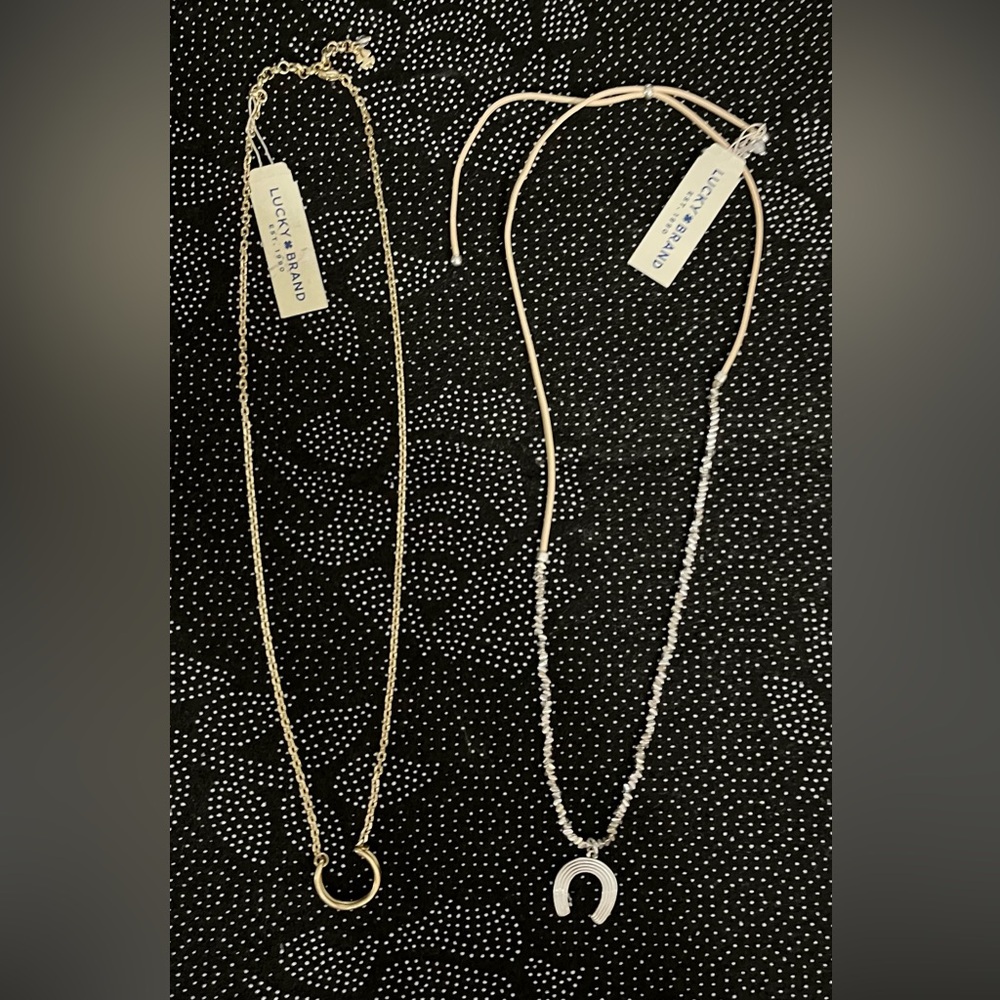 Lucky Brand Elegant Gold and Silver Necklaces